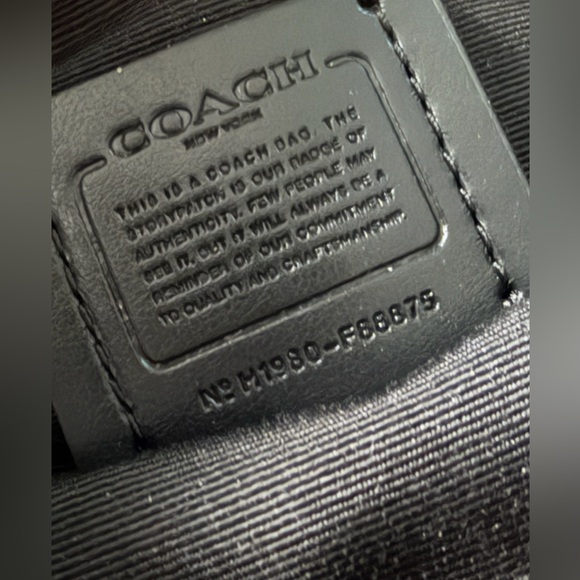 Coach Studded “Scribble” Belt Bag (NWT) - Picture 9 of 10